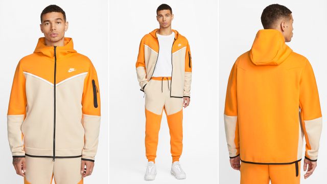 nike-tech-fleece-zip-hoodie-kumquat-sanddrift