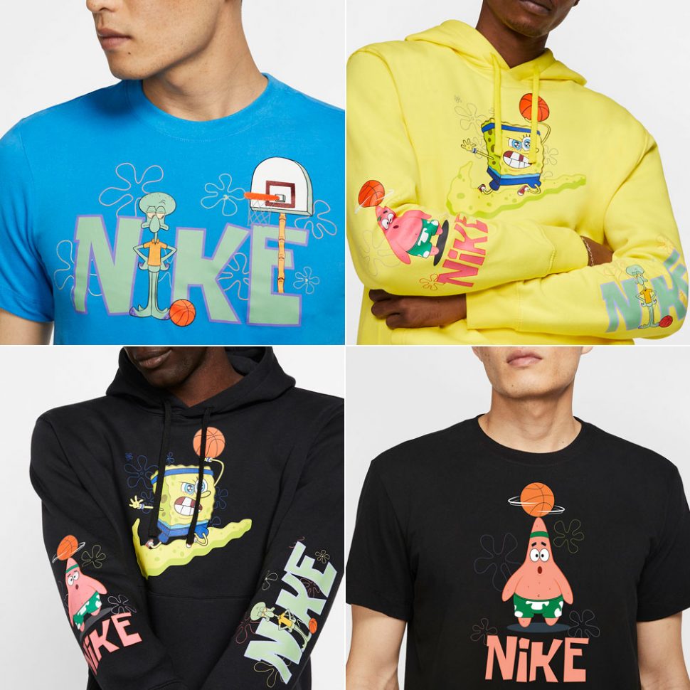 kyrie spongebob hoodie mens