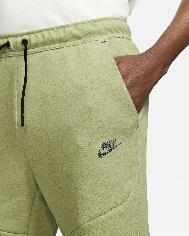 lime tech fleece joggers