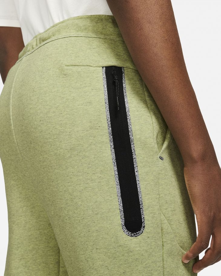 lime tech fleece joggers